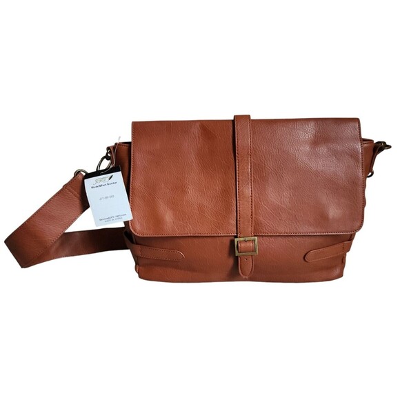 Office Briefcase Laptop Vegan Leather Executive Formal For 14" Laptop & MacBook - Picture 1 of 14